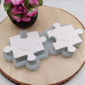 Silikonform Puzzle Herz Teile für Raysin, Beton, Gips und Keramikpulver – kreative Gießform für Herzdeko, Geschenkideen, Erinnerungsstücke und DIY Projekte