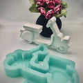 Silikonform Gießform Roller zum Gießen von kreativer DIY Deko aus Raysin, Beton oder Gips
