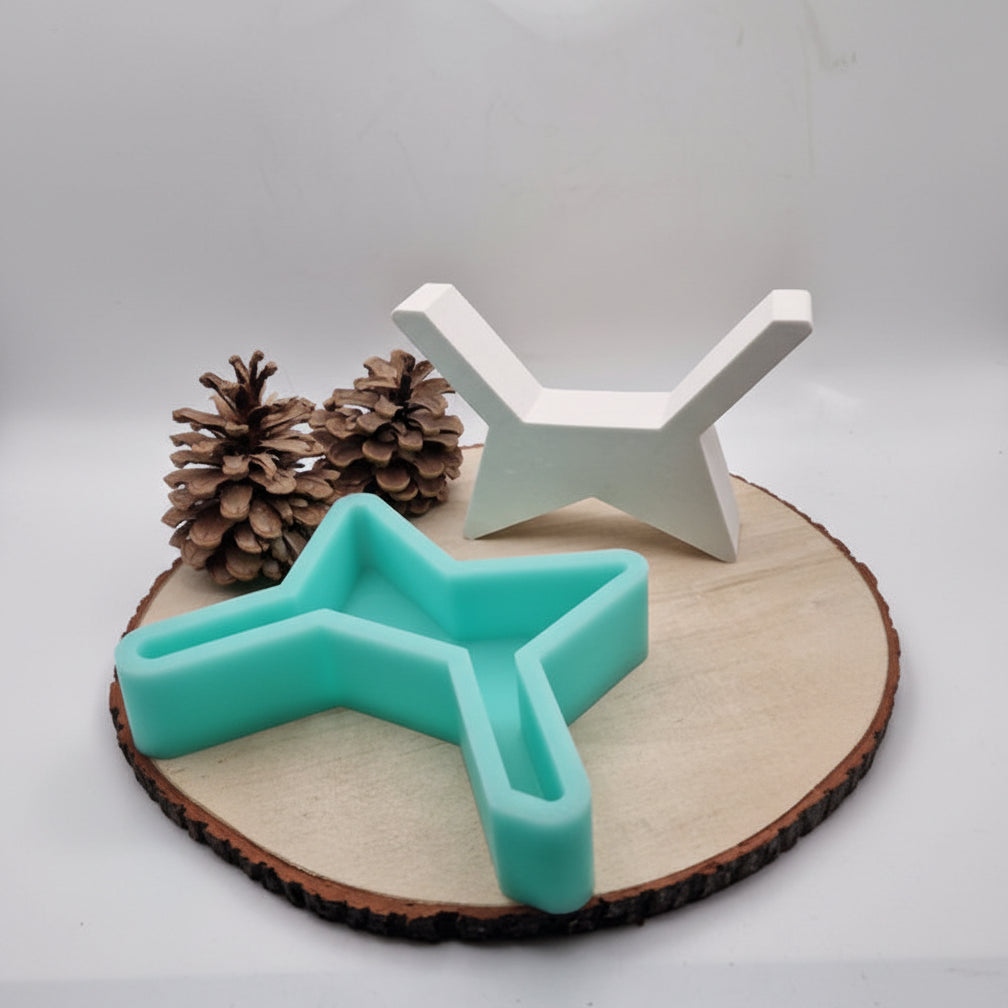 Silikonform Schneemann Tasche Set für festliche DIY Deko und winterliche Gießprojekte mit Raysin oder Beton