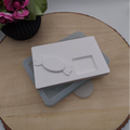 Silikonform Schokohalter Bonbon 2x als Set zum Gießen mit Raysin, Beton, Gips oder Keramikpulver für kreative Geschenkdeko.