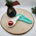 Silikonform Gießform für Schokokugel Nikolaus zum Gießen von kreativer Weihnachtsdeko aus Raysin, Beton oder Gips