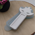Silikonform Schokoriegelhalter Maske für Raysin, Beton, Gips und Keramikpulver