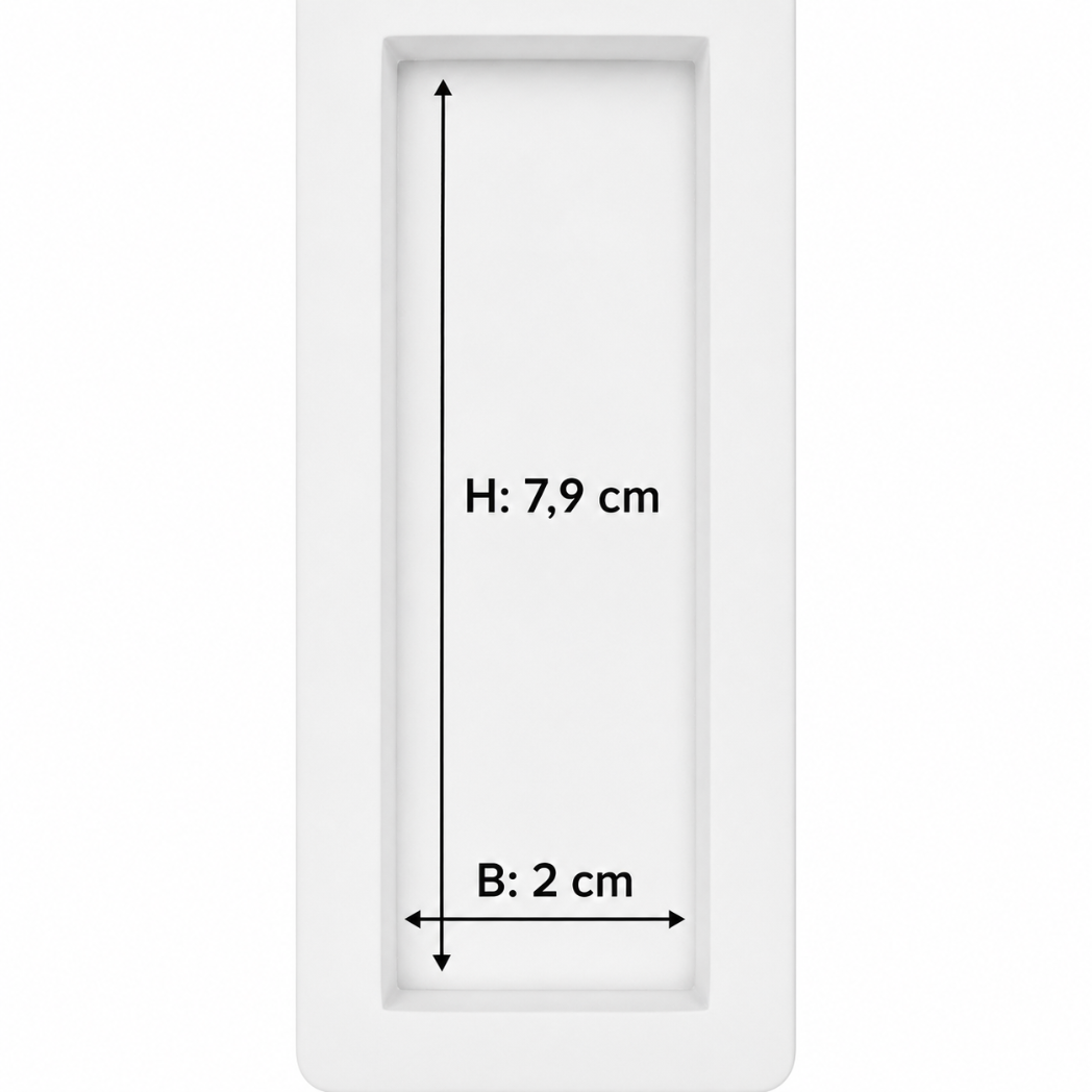 Detailansicht der Silikonform Schokoriegelhalter Narrenkappe für DIY Karnevalsdeko und Gießprojekte