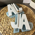 Silikonform Schriftzug JA zum Gießen mit Raysin, Beton, Gips oder Keramikpulver für Hochzeit, Geschenkdeko und kreative DIY Deko.