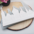 Silikonform Skyline Kempen für Raysin, Beton, Gips und Keramikpulver – dekorative Gießform mit den Wahrzeichen von Kempen für Heimatdeko und kreative DIY Projekte