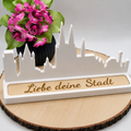 Silikonform Skyline Köln für Raysin, Beton und Gips – Gießform mit Kölner Dom und bekannten Wahrzeichen für moderne Stadtdeko und kreative DIY Projekte