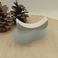 Silikonform Ständer für Ballonlicht Weihnachtskugel aus Raysin, Beton, Gips und Keramikpulver – praktische Gießform für dekorative Halterungen und festliche Weihnachtsdeko