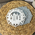 Silikonform Traumfänger Häuser zum Gießen mit Raysin, Beton, Gips oder Keramikpulver für kreative DIY Deko und Geschenkideen.