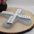 Silikonform Windmühle Flügel für Raysin, Beton, Gips und Keramikpulver – passendes Gießform Zubehör für Windmühlen Deko und kreative DIY Projekte