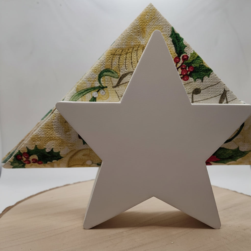 Taschen Einleger für Serviettenhalter zum Gestalten von praktischer Tischdeko mit Raysin, Beton oder Keramikpulver