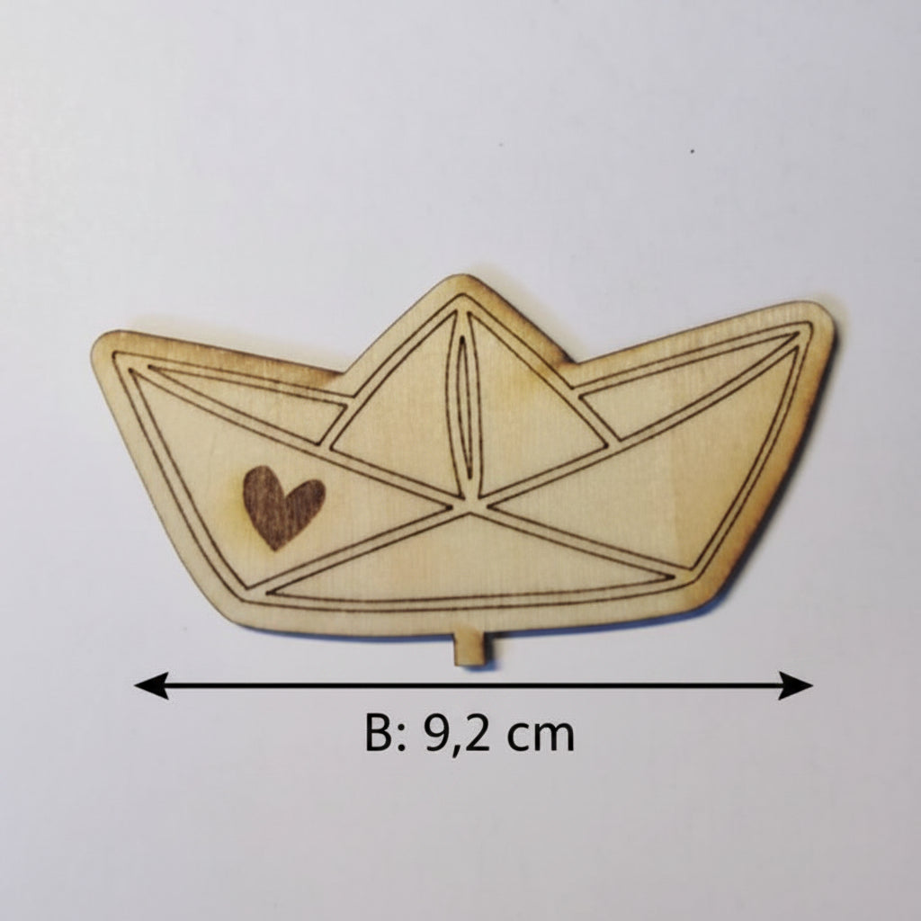 Taufe Dekoration aus 2 mm Holz für Dekoteller und Geburtstagsteller mit religiösem Motiv