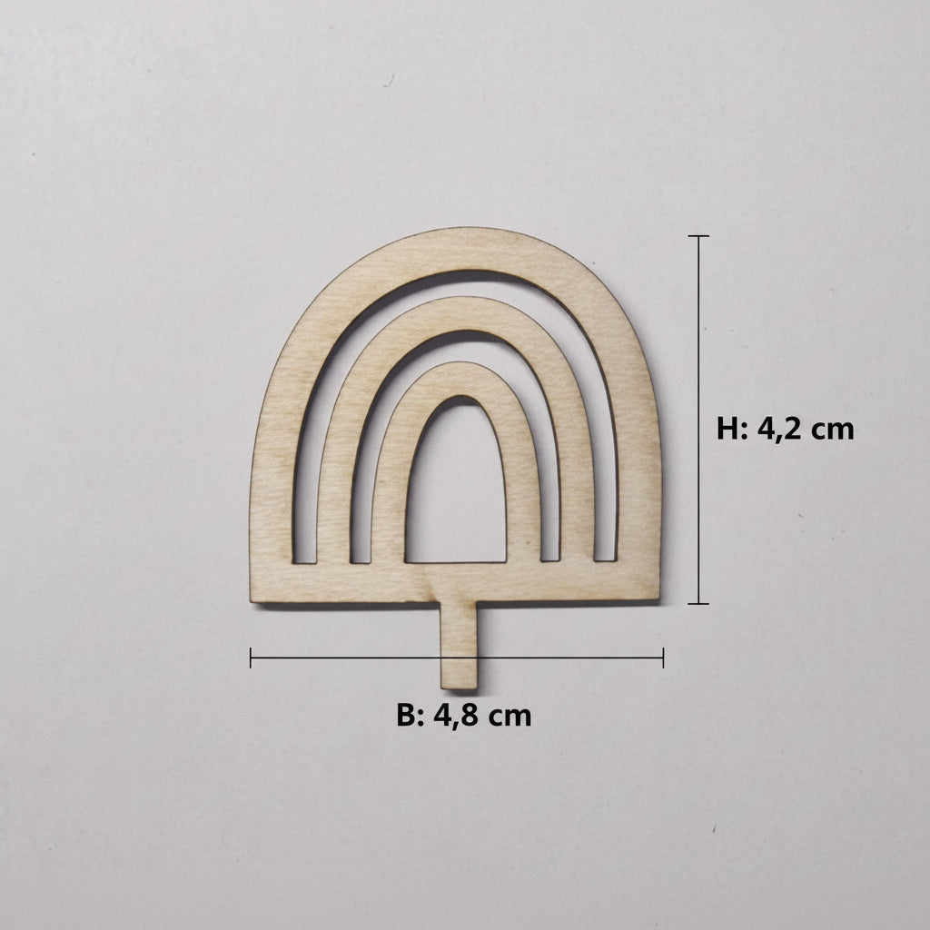 Laserschnitt Verschiedenes aus Holz für Bastelprojekte, DIY Deko und kreative Gestaltung von Dekotellern.