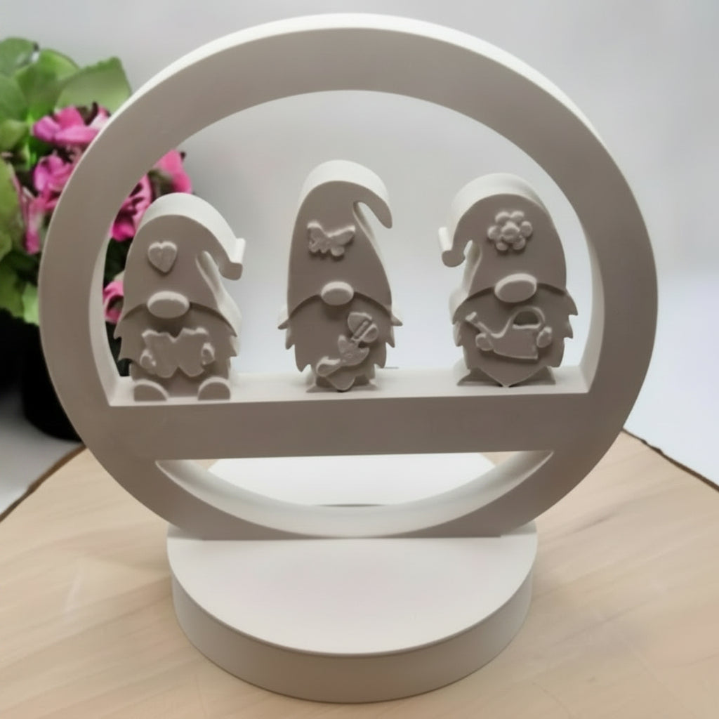 Frühlingswichtel im Loop aus Raysin als liebevolle Dekoration für Frühling, Ostern und kreative DIY Dekoideen
