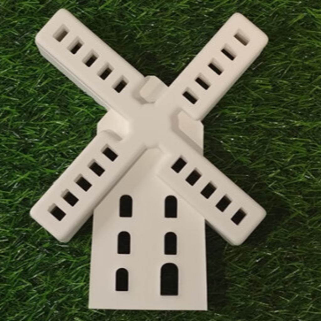 Windmühle Flügel aus Raysin als dekoratives Zubehör für Windmühlen Motive, Landhausdeko und kreative DIY Dekorationsideen